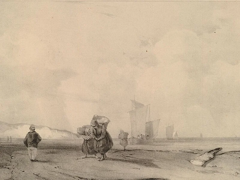 1804-Jean-François Gem - Mogli dei pescatori